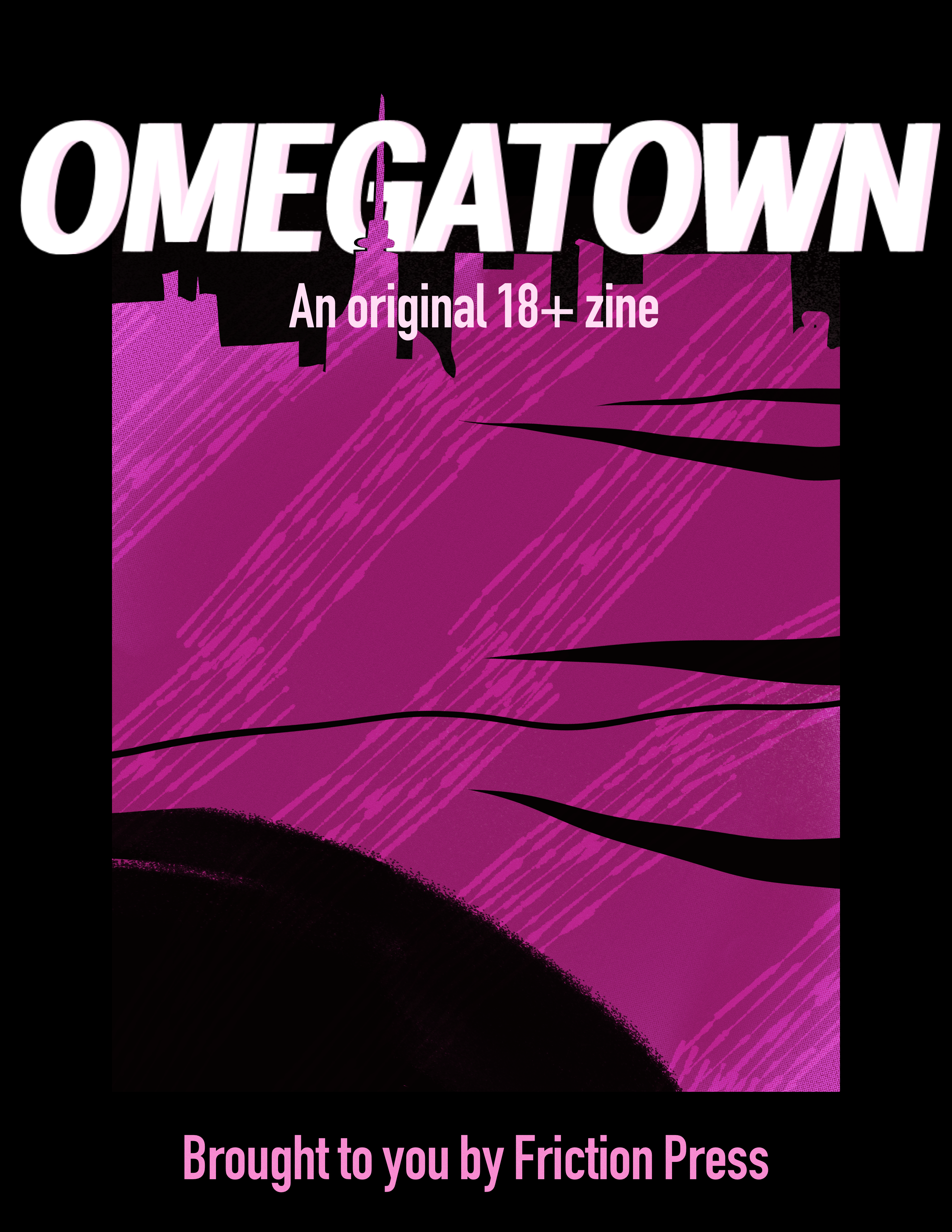 Omegatown zine cover